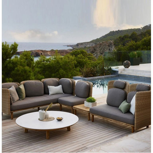 戶外沙發套裝 單件 藤編