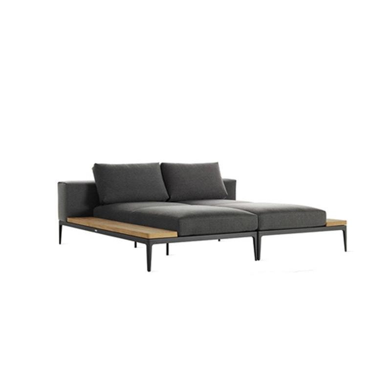 戶外沙發套裝 | 單件 | 鋁合金 柚木
