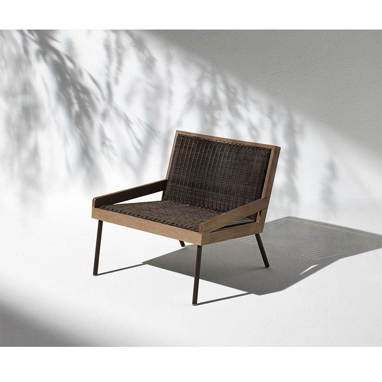 户外沙發套裝 | 單件 | 藤編 | 茶几 | 藤椅 | 柚木 |