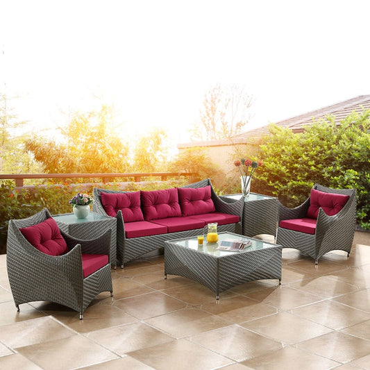 户外沙發套裝 | 單件 | 藤沙發茶几 | 藤編 | 藤椅 |