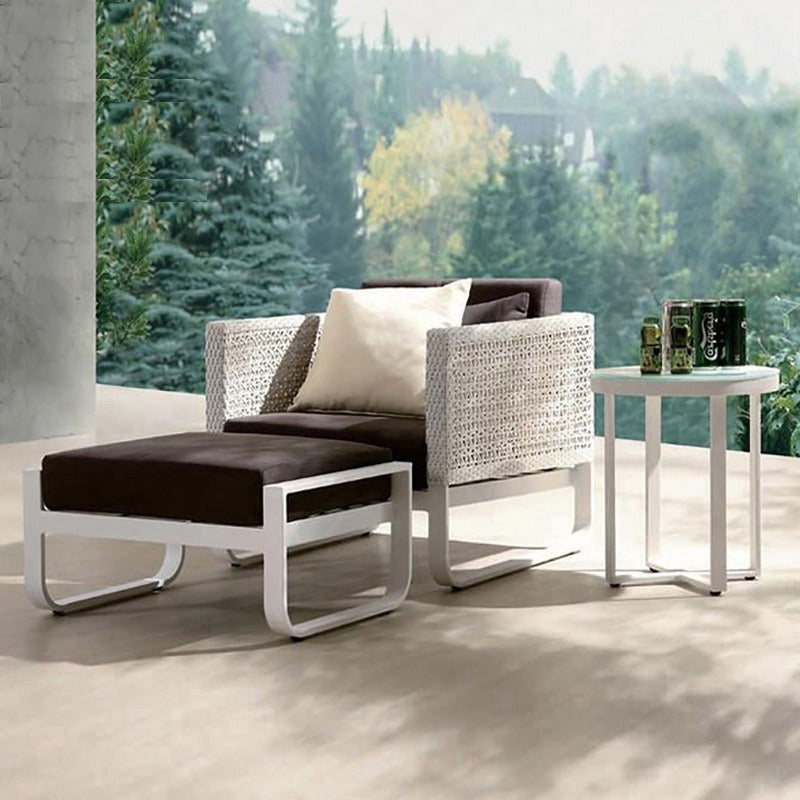 户外沙發套裝 | 單件 | 藤沙發 | 塑木茶几 | 藤椅 | PE藤編 |