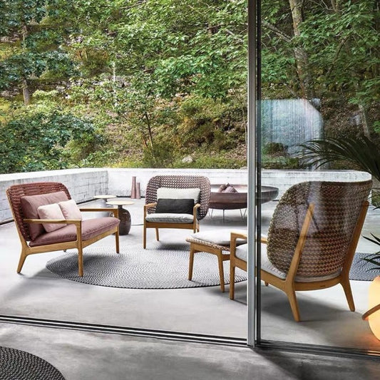 户外沙發套裝 | 單件 | 藤編 | 柚木 | 餐檯 | 餐桌 | 桌椅 | 搖椅 |