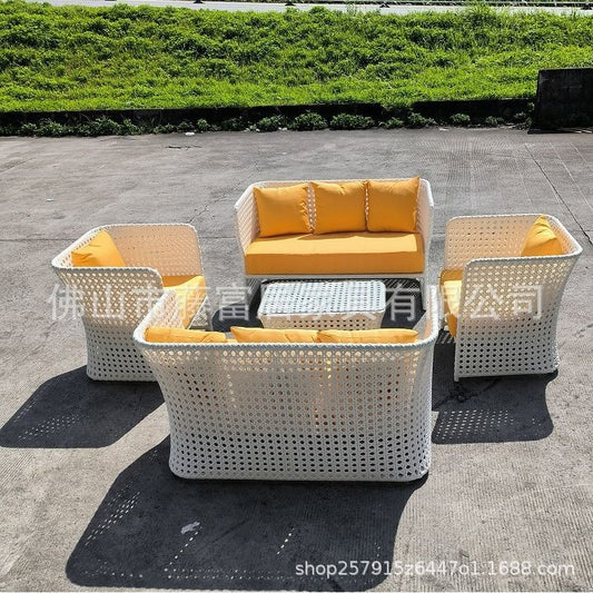 户外沙發套裝 | 單件 | 藤沙發茶几 | PE藤編 | 藤椅 |