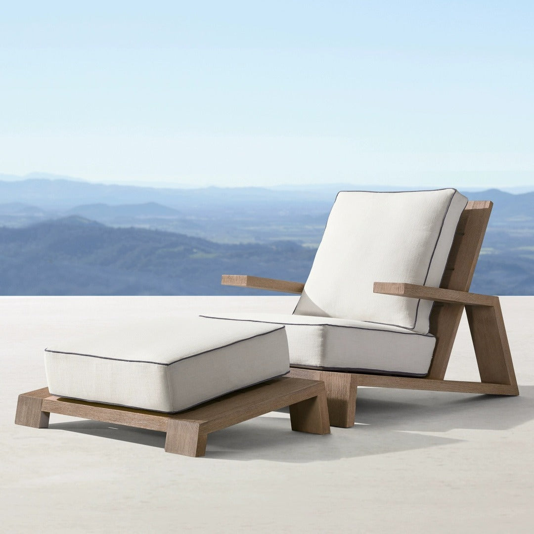 戶外沙發組合 |單件| 柚木/鋁合金