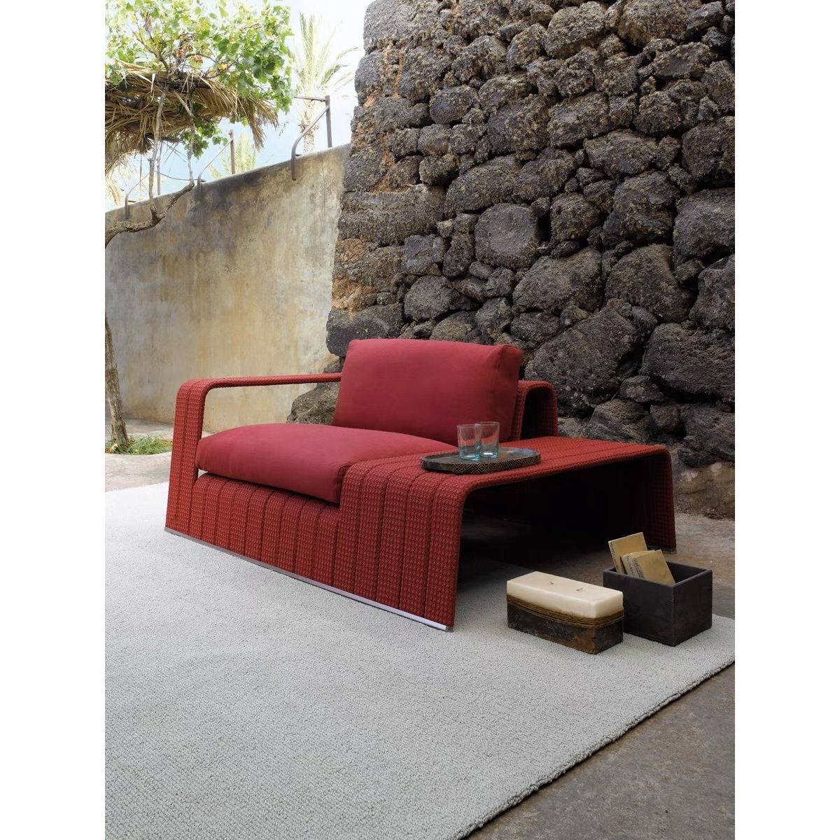 户外沙發套裝 | 單件 | 藤編 | 茶几 |