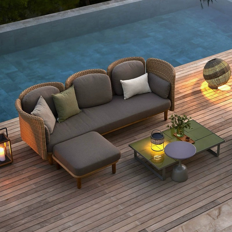 戶外沙發套裝 單件 藤編