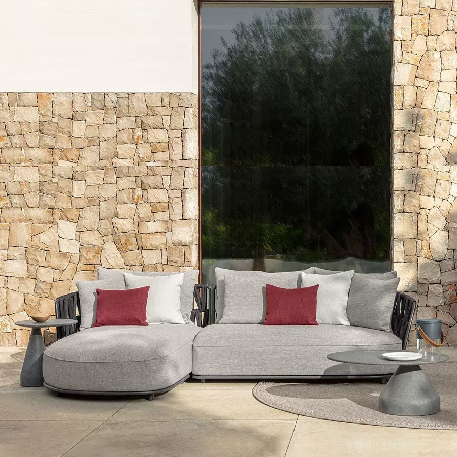 戶外沙發套裝 |單件| 編織網繩 鋁合金