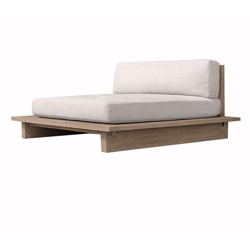 戶外沙發套裝 單件 柚木