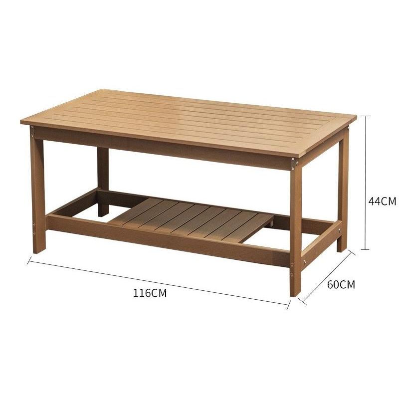 戶外沙發套裝 |單件| 塑木 沙發 茶几