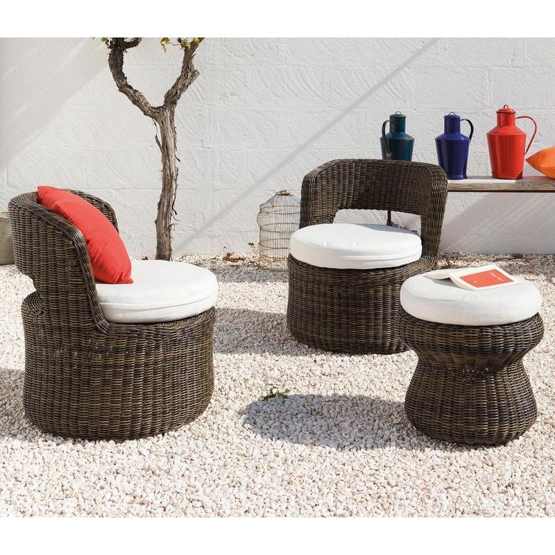 戶外沙發套裝 單件 藤製