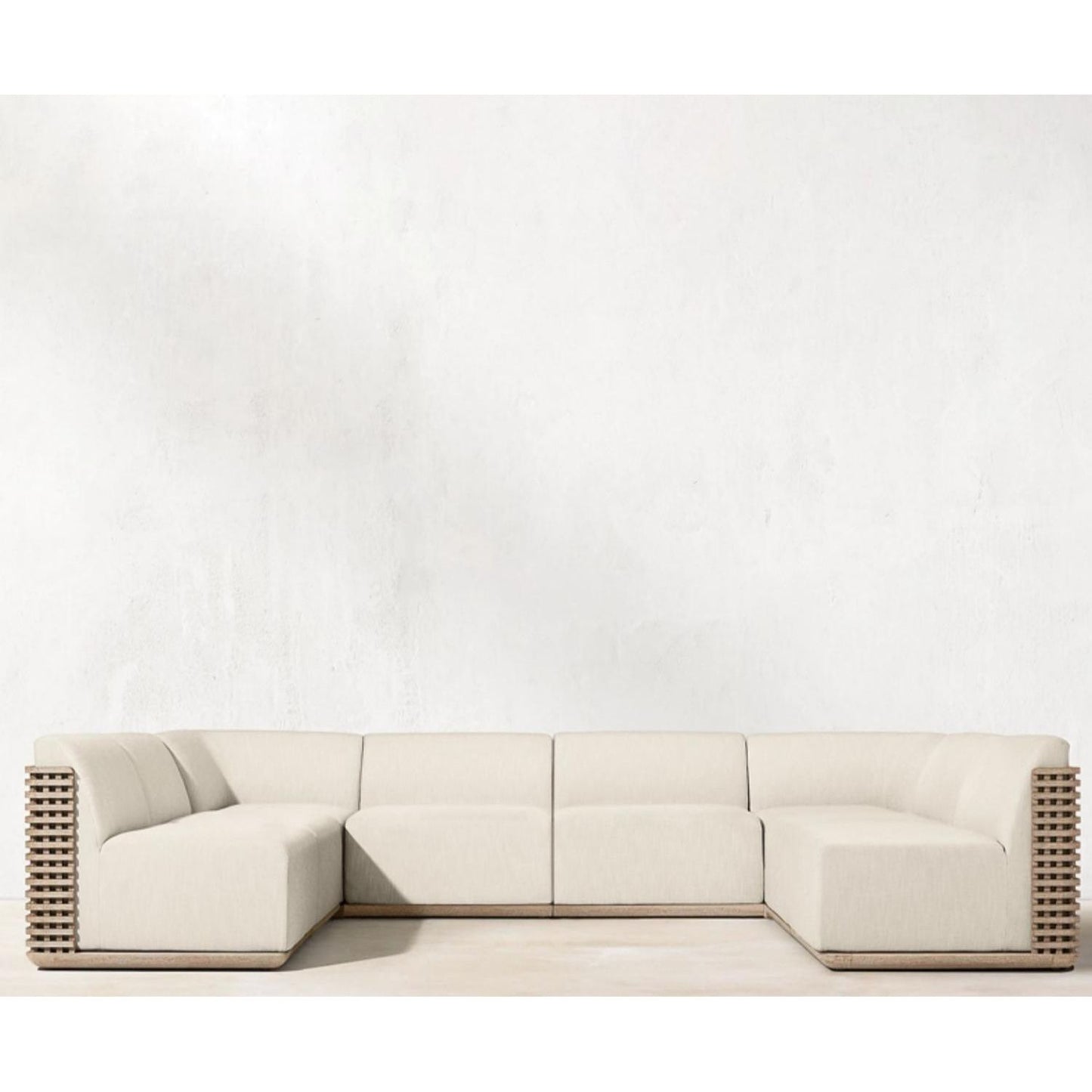 戶外防水沙發套裝 | 單件 | 柚木 拉絲做舊 | 餐檯椅 沙發 | SUNBRELLA布