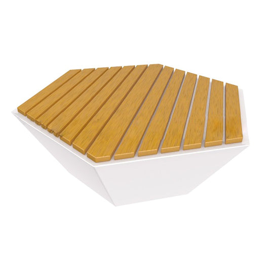 玻璃鋼 六角形 休閒座位