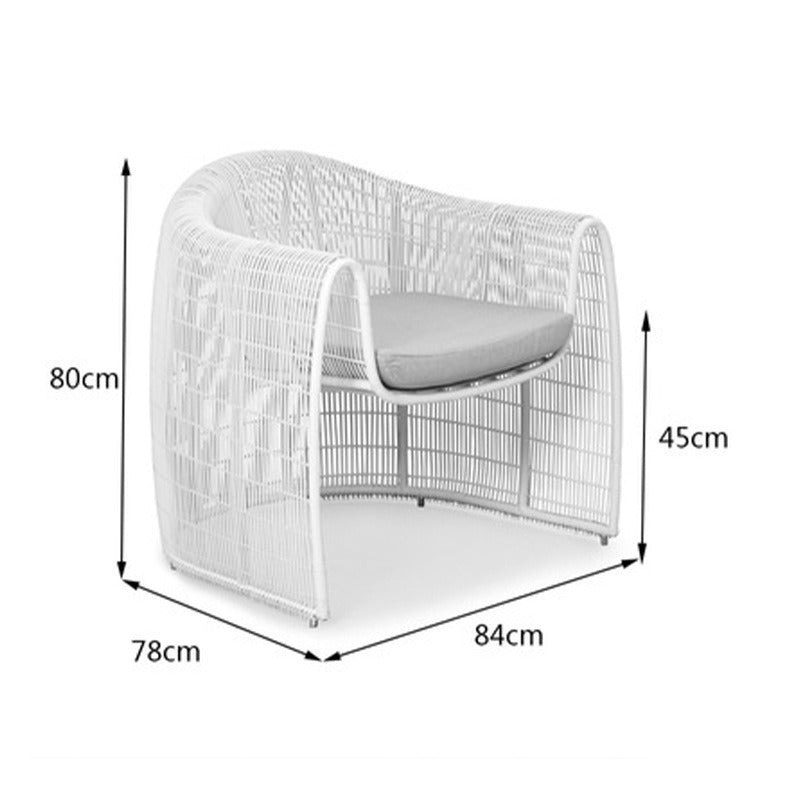 户外沙發套裝 | 單件 | 藤編 | 藤椅 | 茶几 | 鳥巢 |