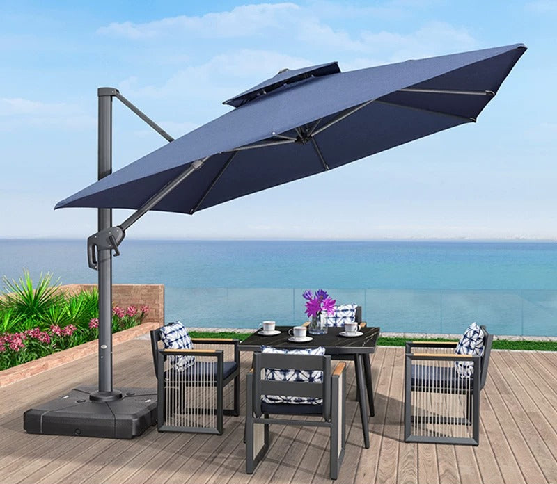 專業款 Sunbrella 3米方形太陽傘（11cm傘桿）兩色可選 SUN052
