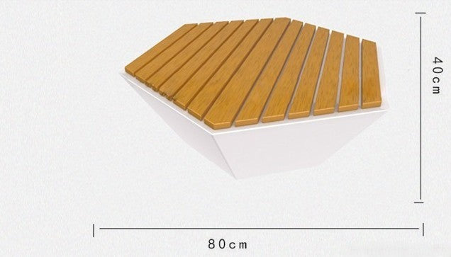 玻璃鋼 六角形 休閒座位