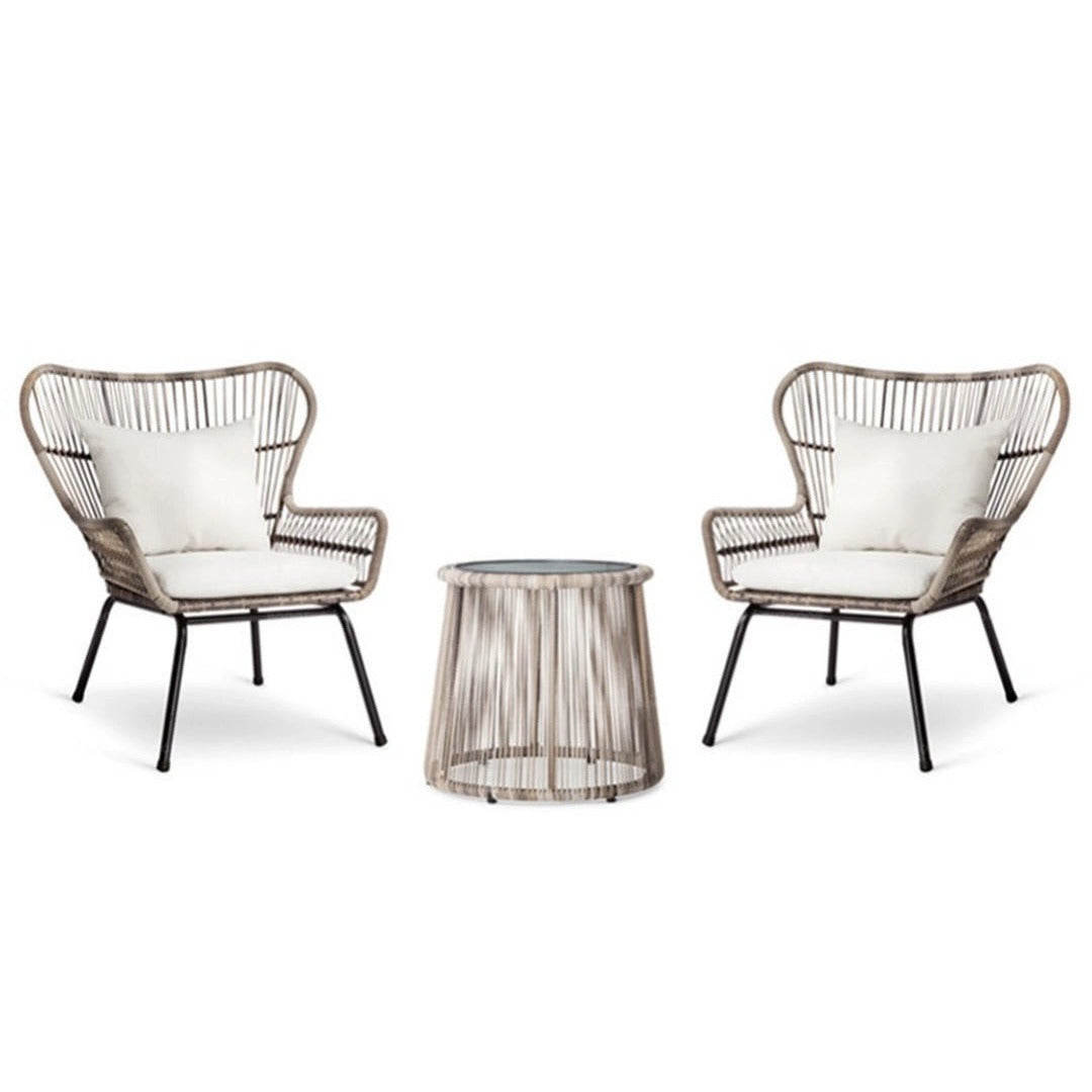 戶外沙發組合|單件|  藤編椅 茶几