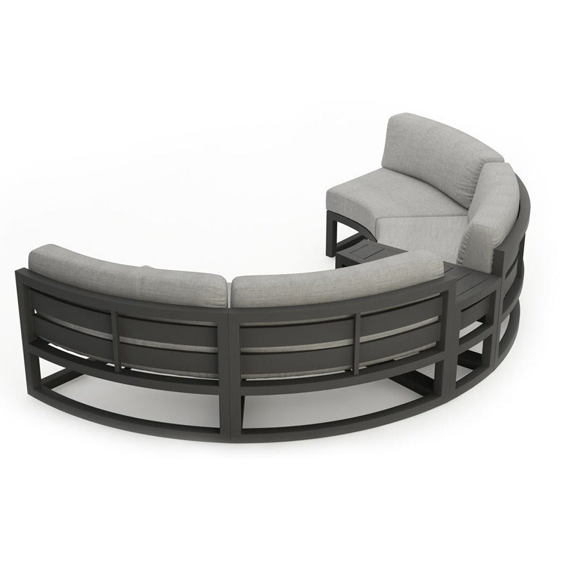 户外沙發套裝 | 單件 | 藤/鋁合金沙發茶几 | 藤編藤椅 | 全圓半圓 |