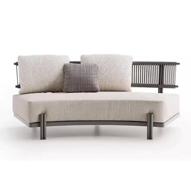 戶外沙發套裝 |單件| 弧形 編織藤 自由組合