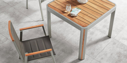 Geneva Series 2 persons Outdoor Dining Table and Chairs Set