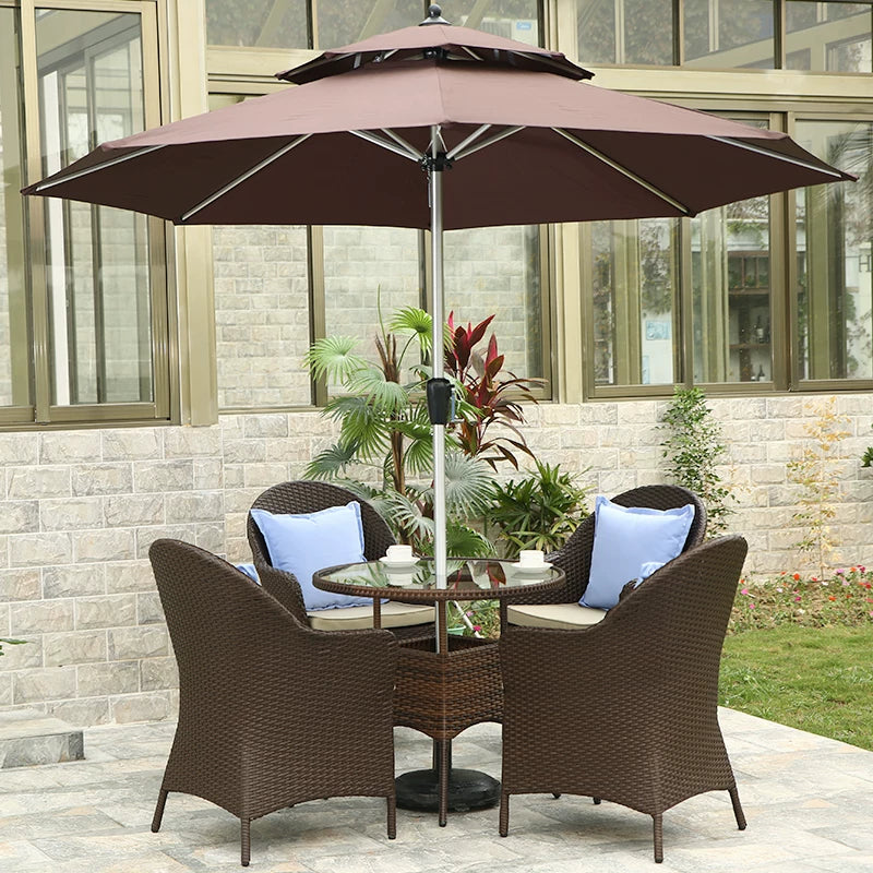 Outdoor PE Rattan Dining Set TC100