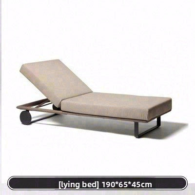 戶外PE藤編鋁架沙發組合套裝 SOFA133 側面角度 2