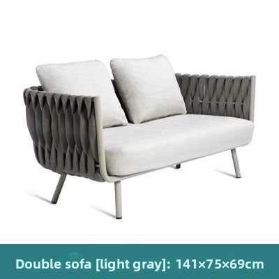 PE藤帶沙發+餐椅+躺床 戶外套裝（可單件購買）SOFA139