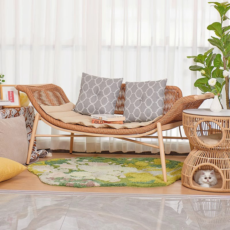 Outdoor Rope-Woven Chaise Lounge & Sofa Chair Series LCH001 | Patio Combos