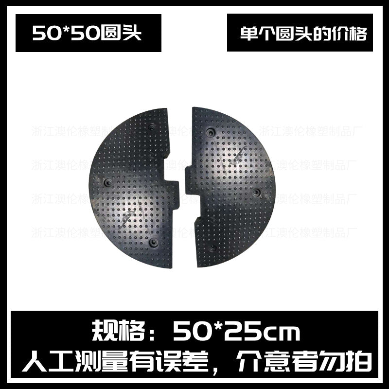 三角木止退器大小貨車 防溜車 汽車 輪胎防滑便攜式橡膠停車 位阻車 器 TCH00021-1