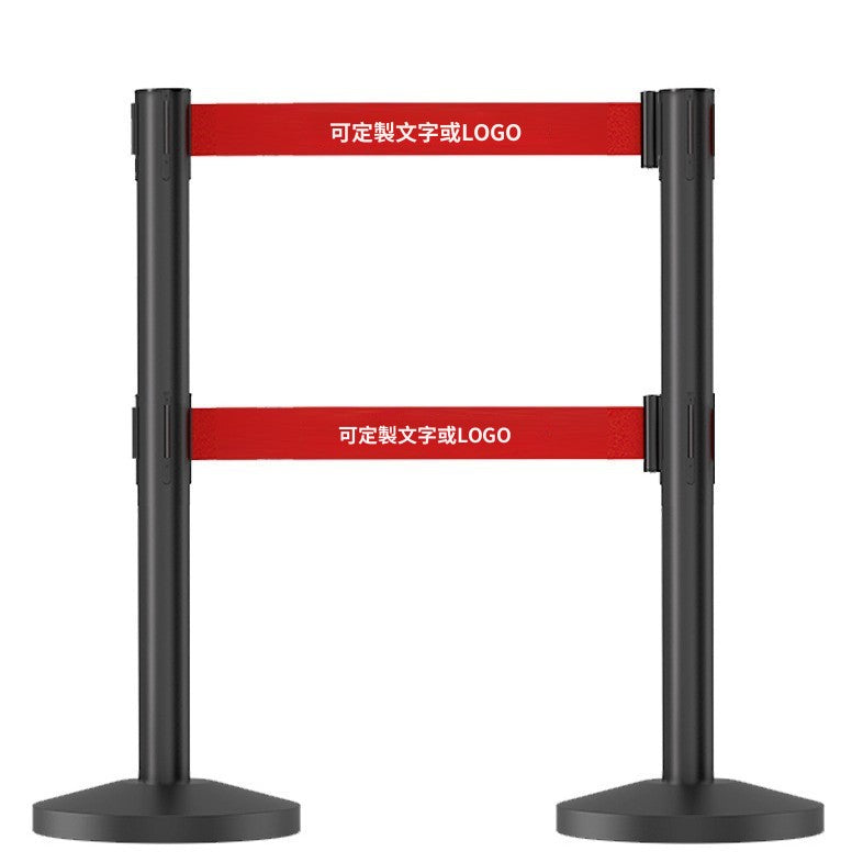 Stainless Steel Retractable Belt Stanchion — Queue Barrier / VIP Post 90cm, 7 Options QS024