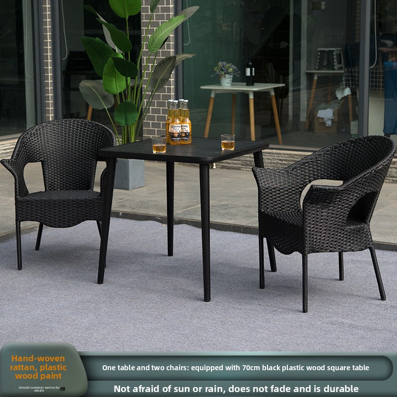 Outdoor PE Rattan Dining Set TC095