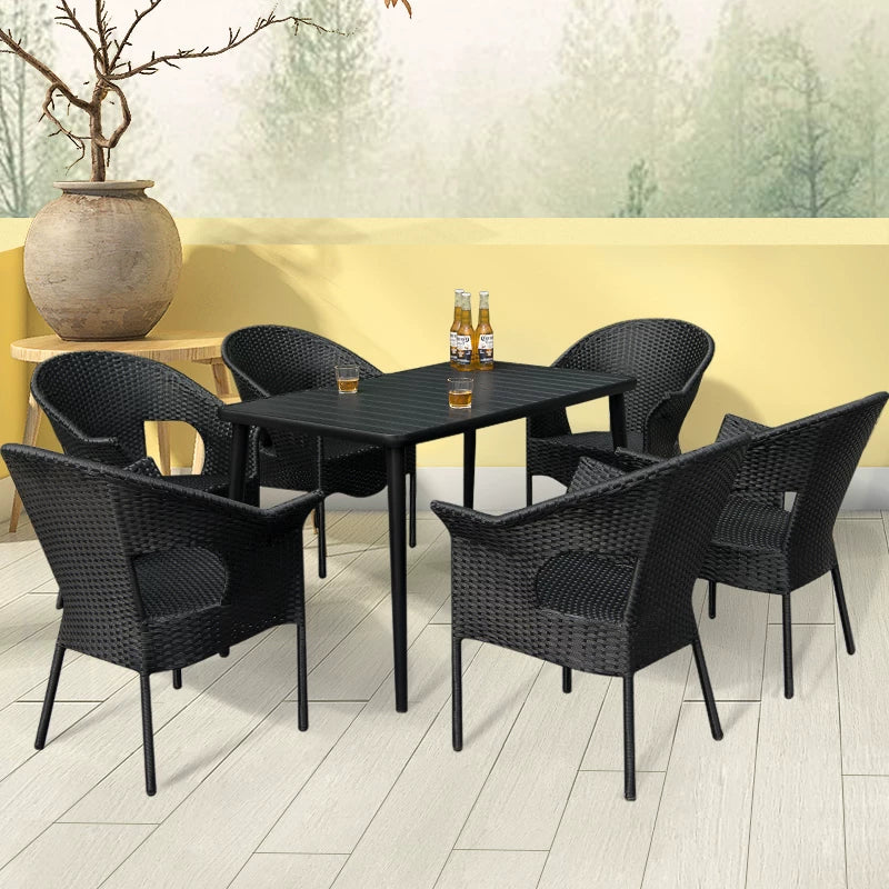 Outdoor PE Rattan Dining Set TC095