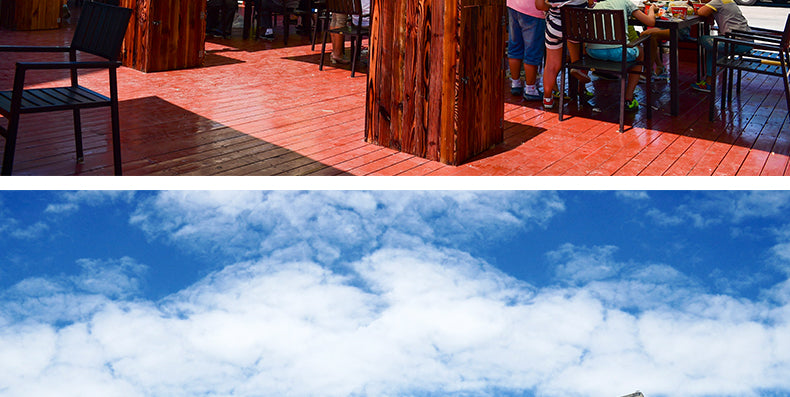 Large Commercial Centre-Pole Parasol — 8 Options | Solar LED Available SUN053