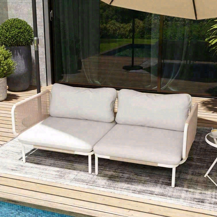 戶外北歐風PE藤編沙發套裝 SOFA130 材質紋理 2
