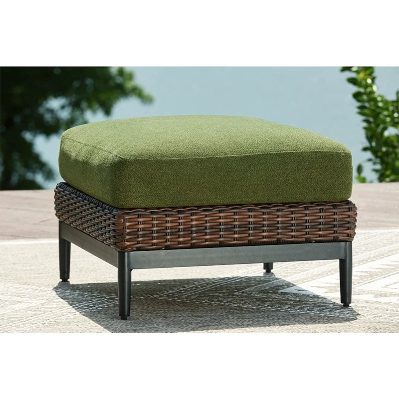 戶外PE藤編旋轉沙發套裝 SOFA131 座面細節