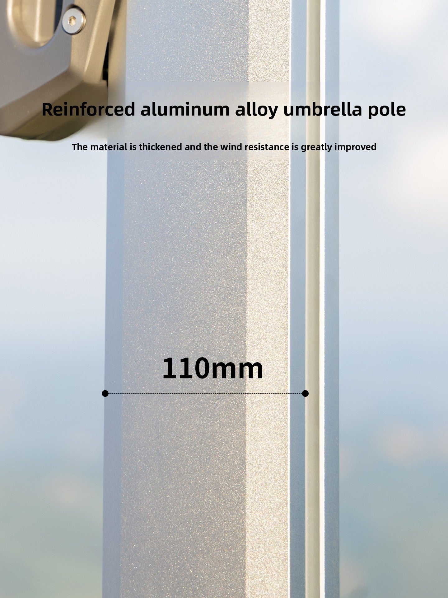 Solar LED Roman Cantilever Parasol — 7 Options | Bluetooth Speaker / Fan Available SUN054