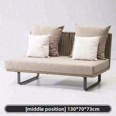戶外PE藤編鋁架沙發組合套裝 SOFA133 細節特寫 2
