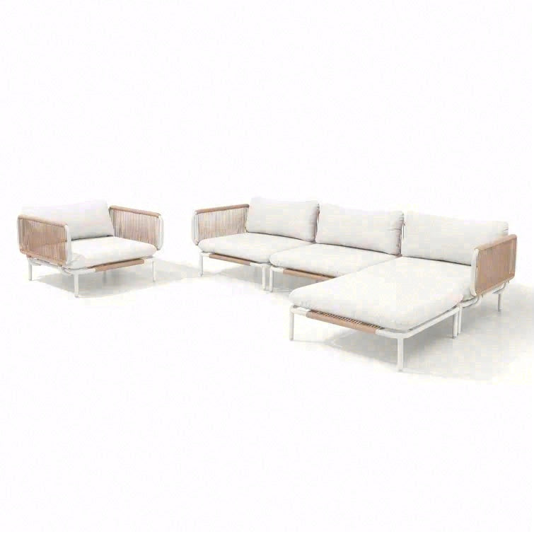 戶外北歐風PE藤編沙發套裝 SOFA130 材質紋理
