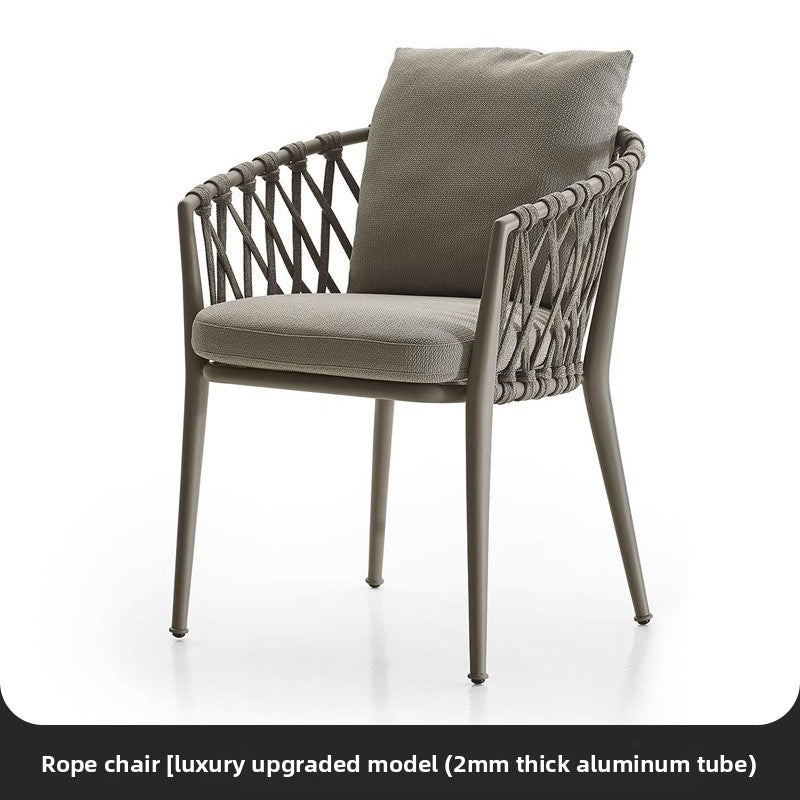 Nordic Outdoor Rope Weave Dining Set TC098