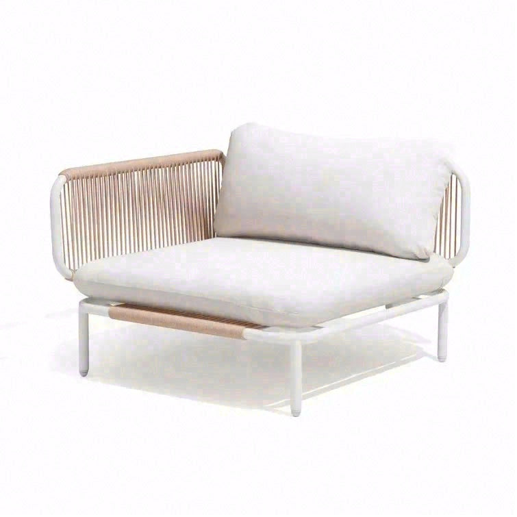 戶外北歐風PE藤編沙發套裝 SOFA130 尺寸比例參考 2