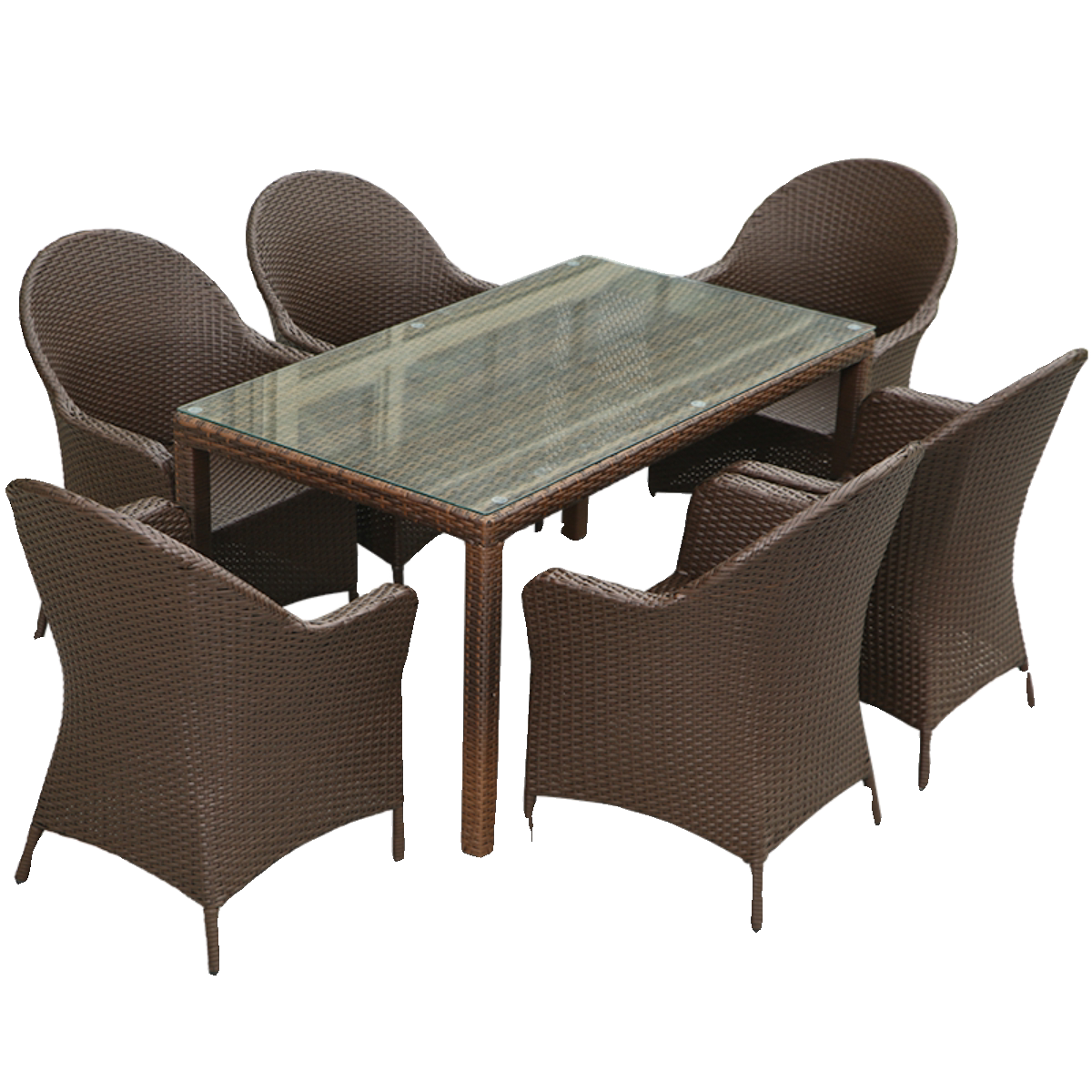 Outdoor PE Rattan Dining Set TC100
