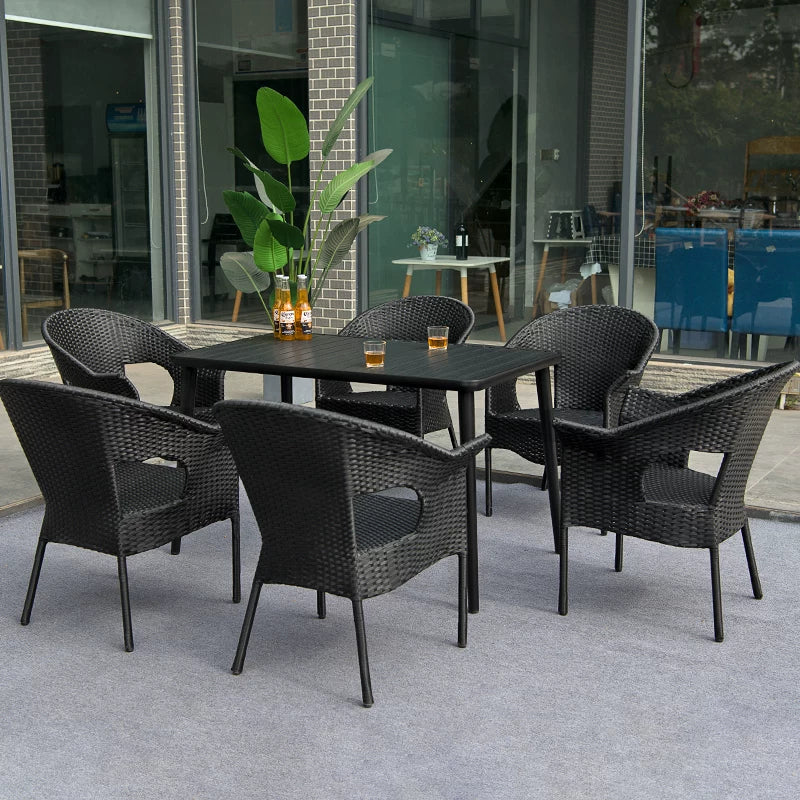 Outdoor PE Rattan Dining Set TC095