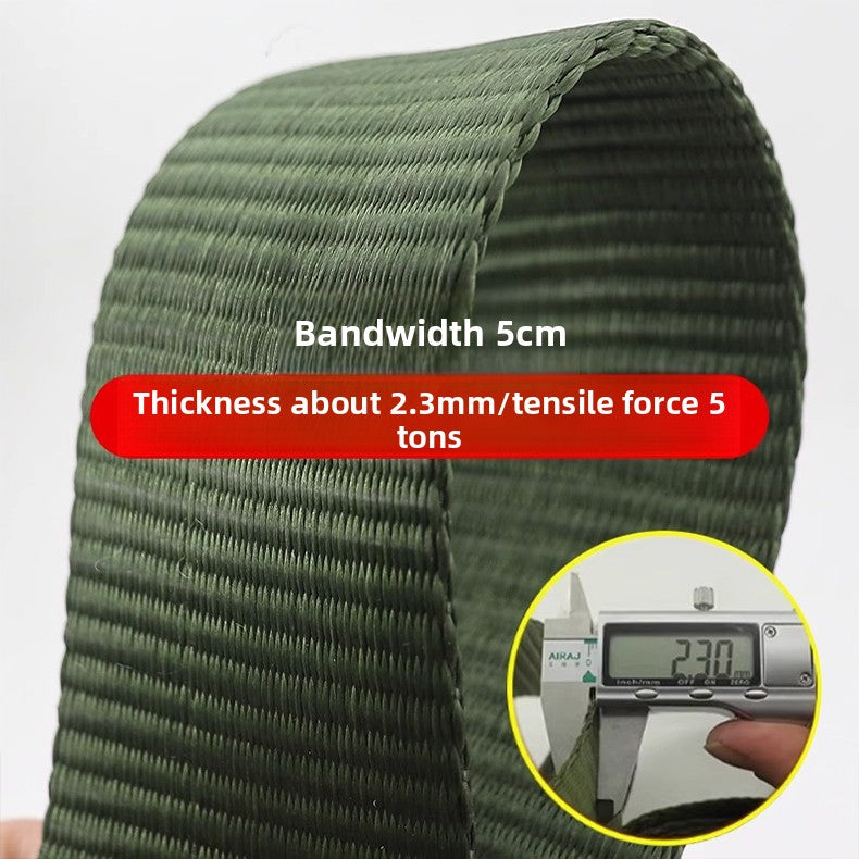 304 Stainless Steel Ratchet Strap 5cm Wide Hookless 3-30m (Single Strap) | Typhoon Tie-Down