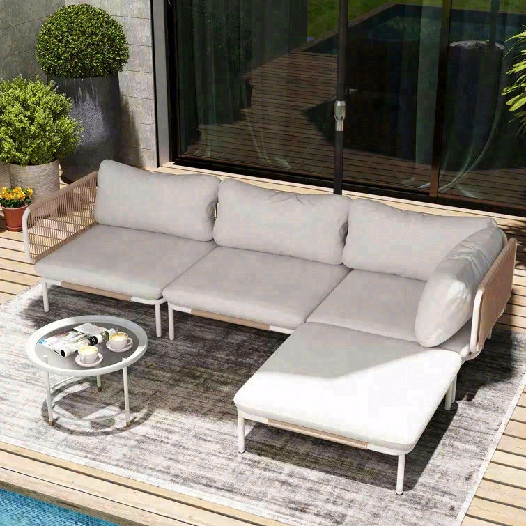 戶外北歐風PE藤編沙發套裝 SOFA130 配件細節