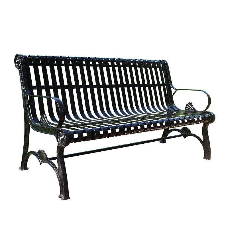 Cast Iron Leg Outdoor Park Bench 1.2-1.8m European / OK Style EFWB-047