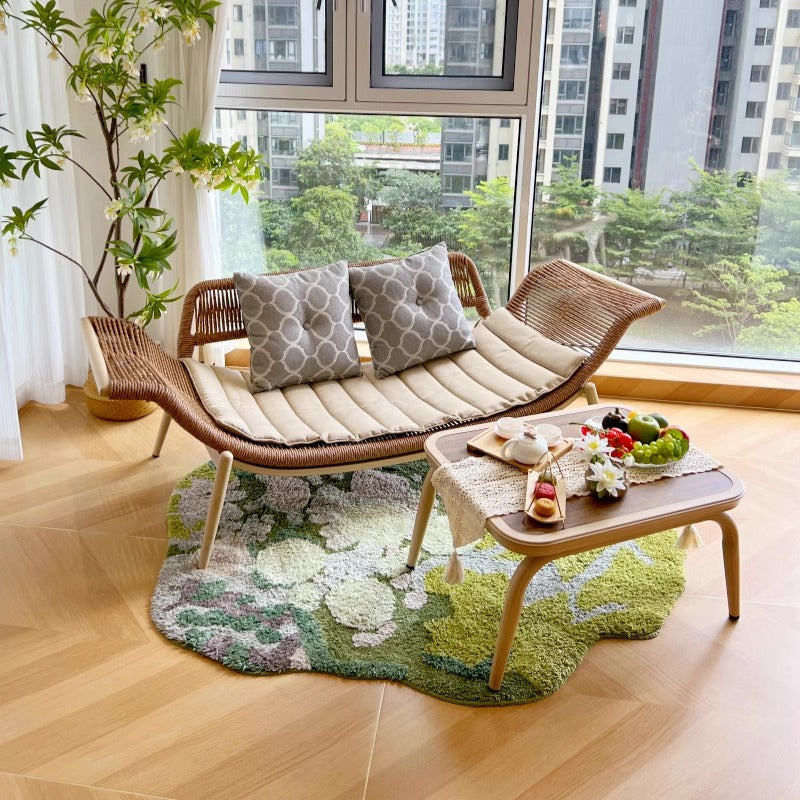 Outdoor Rope-Woven Chaise Lounge & Sofa Chair Series LCH001 | Patio Combos