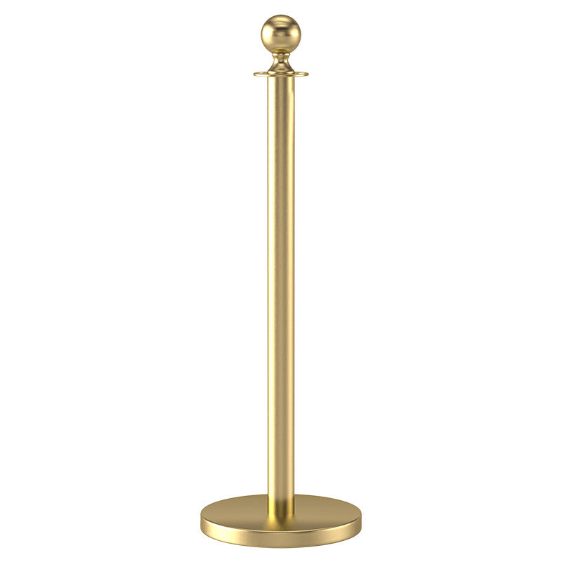 Rope Stanchion — Ball / Crown / Flat Top Welcome Post 90-96cm, 4 Colours (post & rope sold separately) QS026