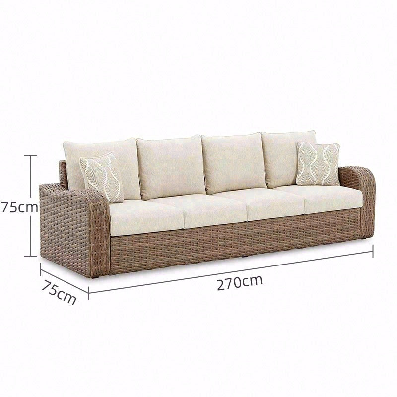 戶外PE藤編沙發組合套裝 SOFA128 細節特寫 2