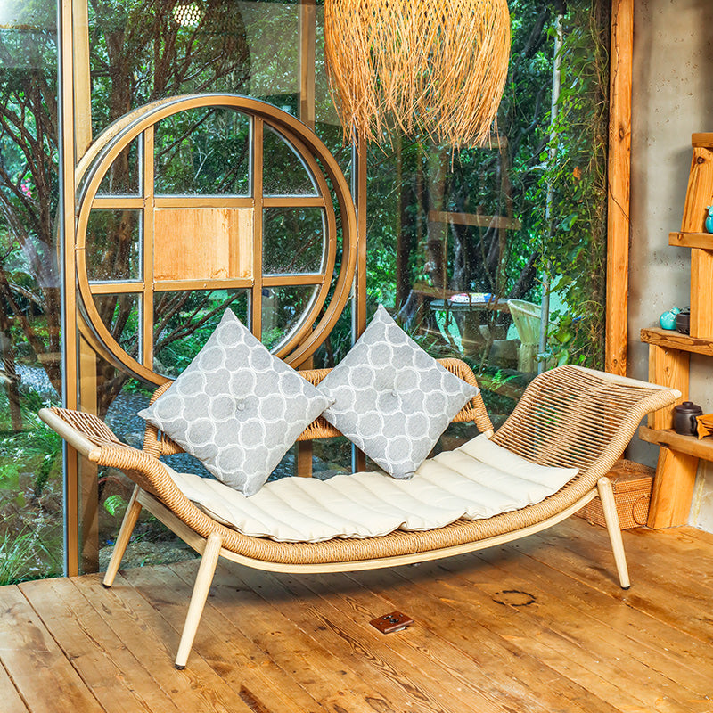 Outdoor Rope-Woven Chaise Lounge & Sofa Chair Series LCH001 | Patio Combos