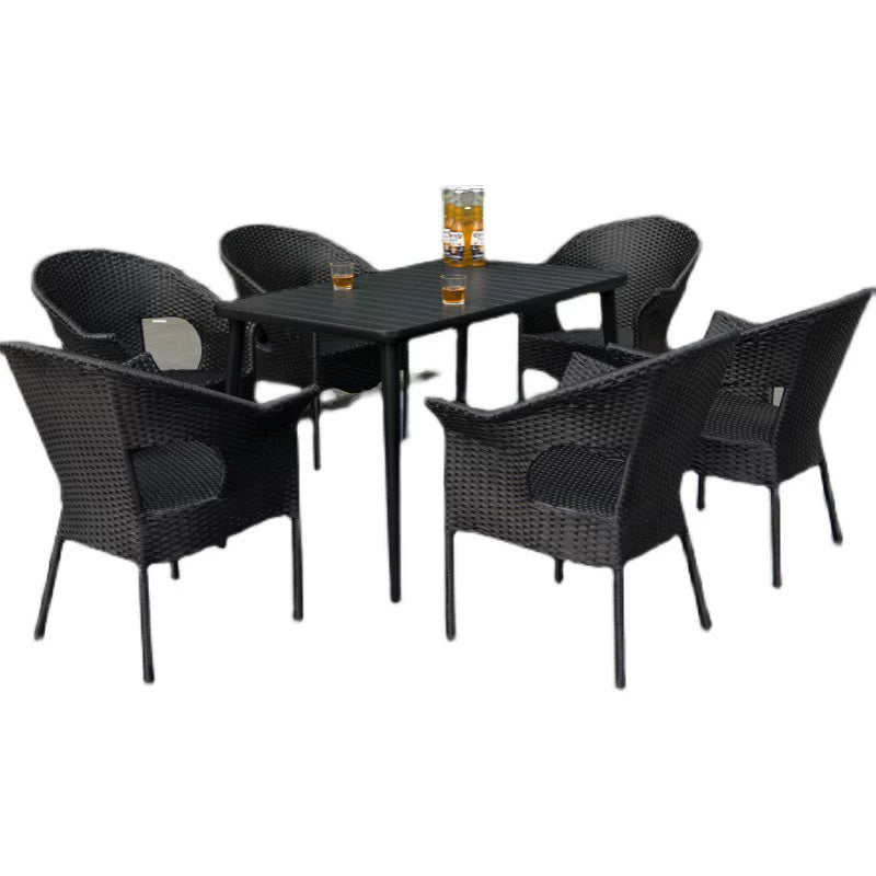 Outdoor PE Rattan Dining Set TC095