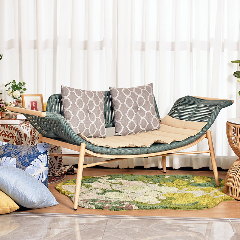 Outdoor Rope-Woven Chaise Lounge & Sofa Chair Series LCH001 | Patio Combos